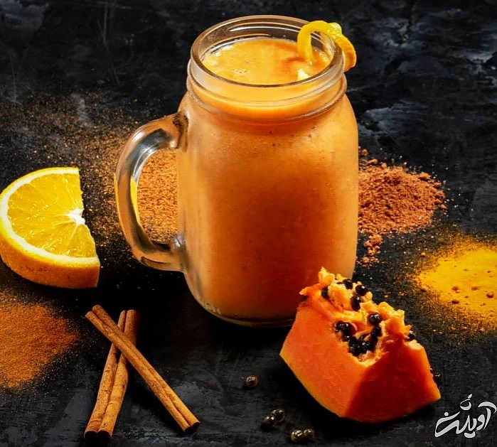 پاپایا و دارچین